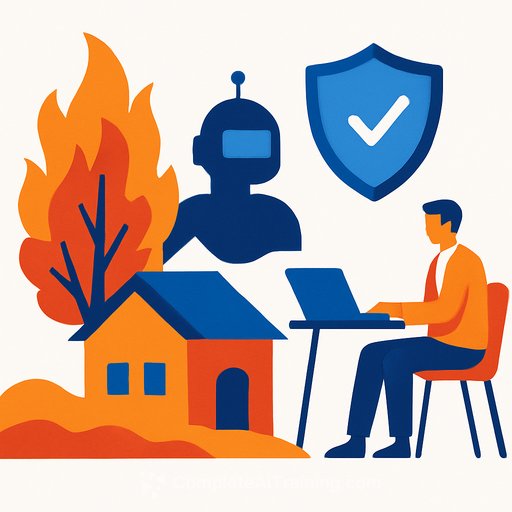 AI Steps In Where Insurers Won't: Delos Insures California's Wildfire Zones
