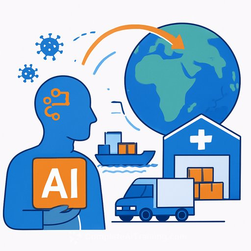 AI strengthens healthcare supply chains against global disruptions