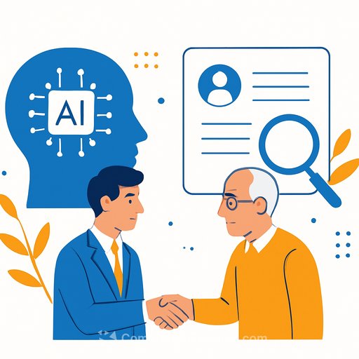 AI supports but does not replace human judgment in senior recruitment, search leader says
