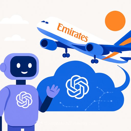 AI takes flight at Emirates with new OpenAI partnership