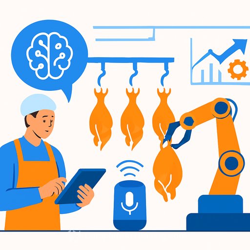 AI Takes Flight in Poultry Processing: Predictive Scheduling and Voice Assistants Boost Efficiency, Safety, and Sustainability