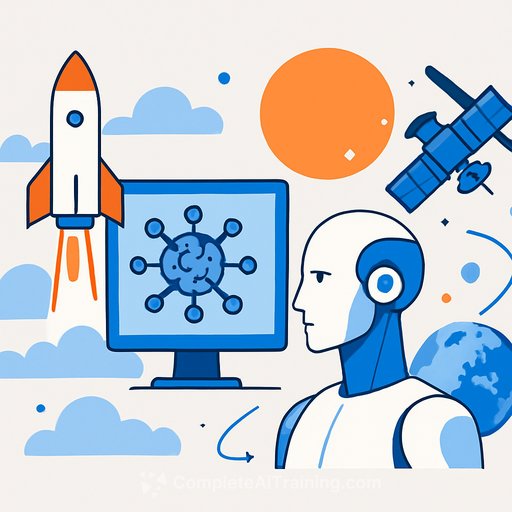 AI to Accelerate Launch Turnarounds, Boost Reliability, and Manage Space Traffic