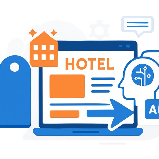 AI tools cut hotel website campaign creation from days to seconds, targeting the 98% of visitors who leave without booking