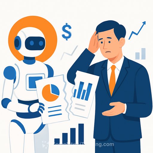 AI tools lack the institutional knowledge required for client-ready financial services outputs