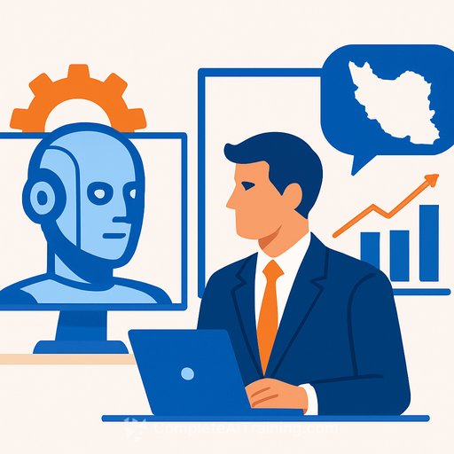 AI tops US CEO earnings calls as Iran references surge in Q1 2026