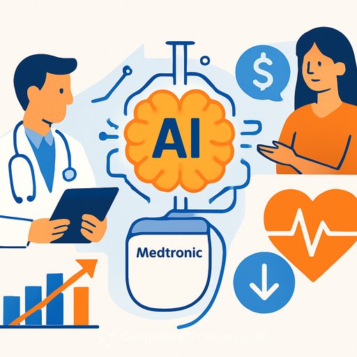 AI Turns Medtronic's Data Into Faster Device Launches, Smarter Sales, and Fewer Heart Failure Readmissions