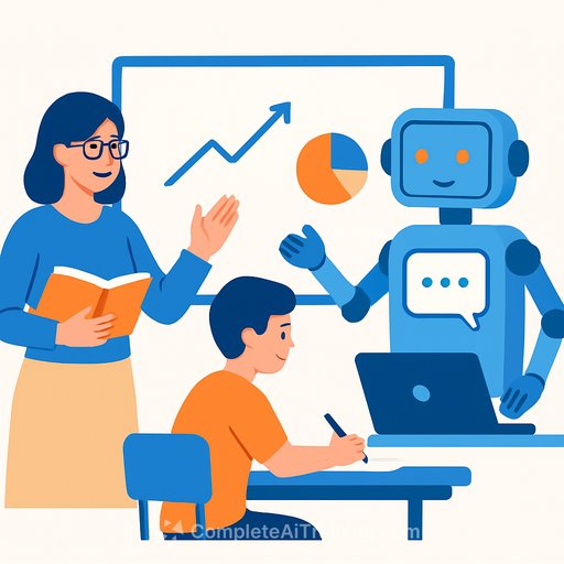 AI tutoring works best as a supplement to teachers, not a replacement, universities find