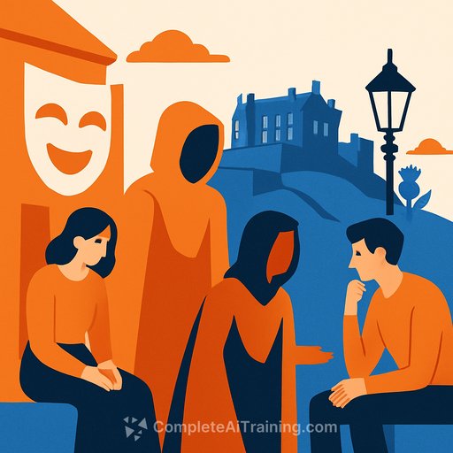 AI Uncertainty Haunts Edinburgh Fringe as Plays Explore Grief, Apocalypse, and Human Connection