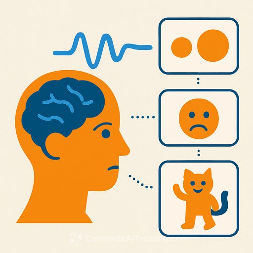 AI visual anagrams reveal how the brain encodes size, emotion, and animacy