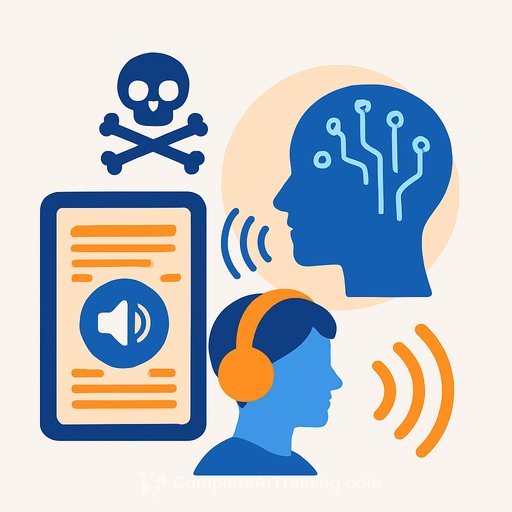 AI voice cloning and piracy reshape the audiobook industry as one in five Australian listeners tune in to AI narration