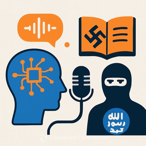 AI voice cloning is supercharging extremist propaganda, from neo-Nazi audiobooks to ISIS translations
