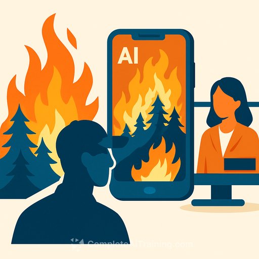 AI Wildfire Images Fuel Misinformation and Jeopardize Public Safety, Warns B.C. Wildfire Service