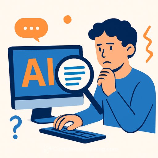 AI writing sounds fluent but falls apart under scrutiny, editor argues