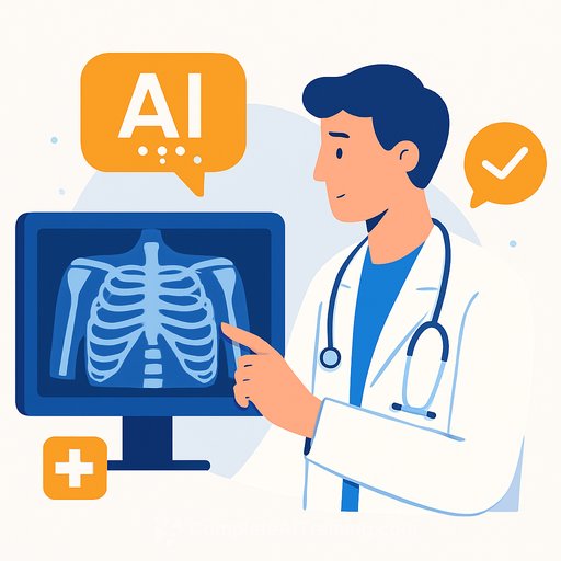 AI X-rays boost Sydney doctors' accuracy 12%, avoiding one misread in 17