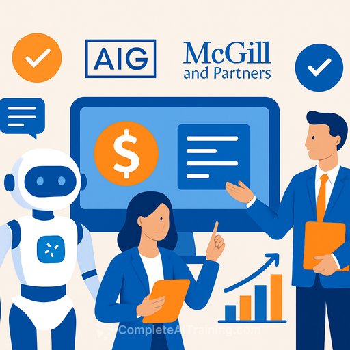 AIG and McGill and Partners use agentic AI to underwrite $1.6 billion in specialty premiums via Palantir's Foundry platform
