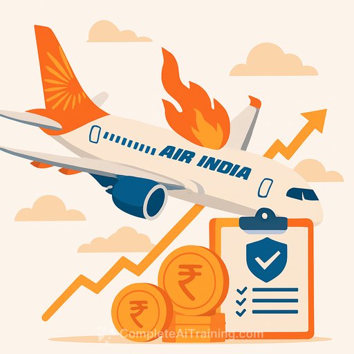 Air India Dreamliner Crash Triggers Rs 1,500 Crore Insurance Claim After Cover Hike Following Engine Swap