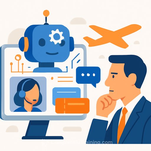 Airline CEOs see AI shrinking contact centers and reshaping ticket sales