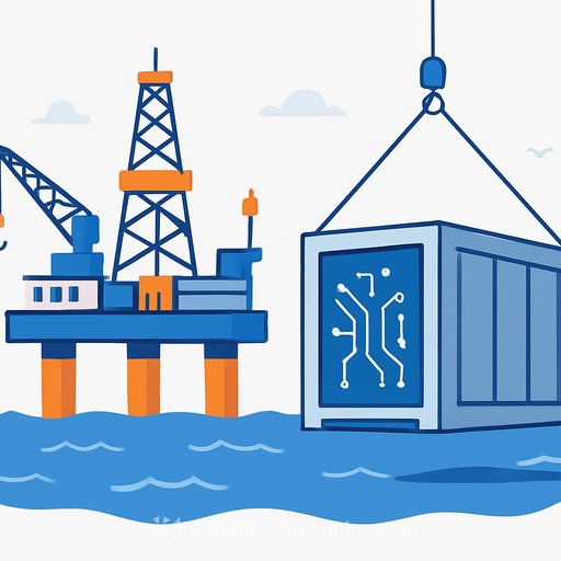 Aker BP and Armada deploy modular offshore data center to process drilling data at the rig site