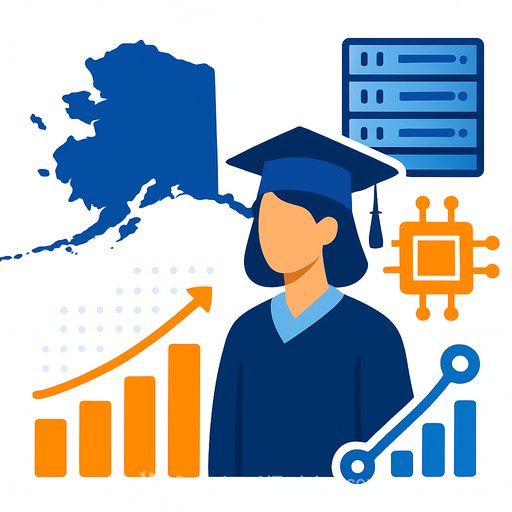 Alaska lags behind 38 states on AI and data center policy as UAF proposes graduate initiative to fill the gap