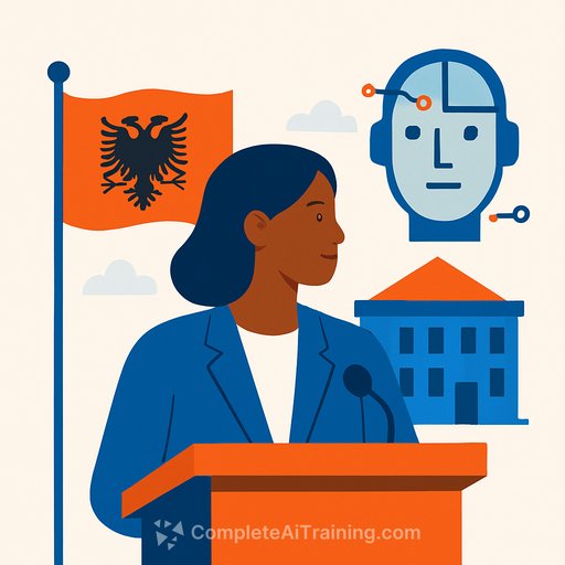 Albania names first AI cabinet minister to clean up public tenders