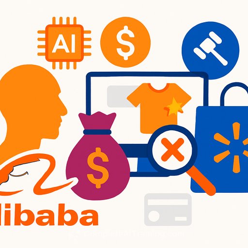 Alibaba's $53B AI Bet Eyes $1T Valuation as Walmart Marketplace Grapples with Counterfeits
