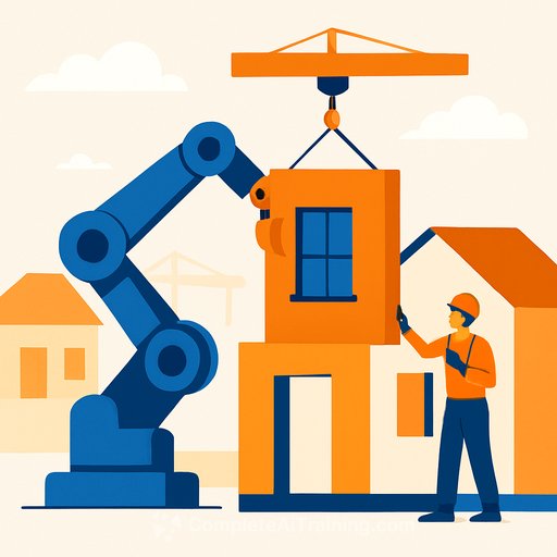 All3 uses AI and robotics to speed up affordable housing construction