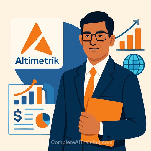 Altimetrik Appoints Sreenivas V as CFO to Drive Global Growth and AI-First Transformation