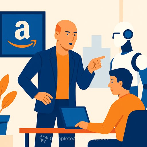 Amazon CEO warns employees: Embrace AI or risk losing your job