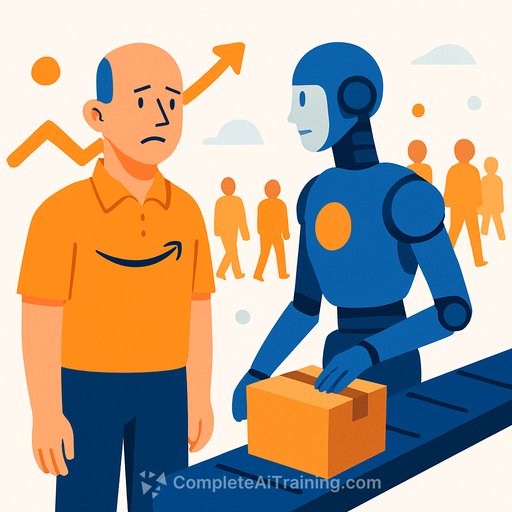 Amazon CEO Warns Workforce Will Shrink as AI Takes Over More Jobs