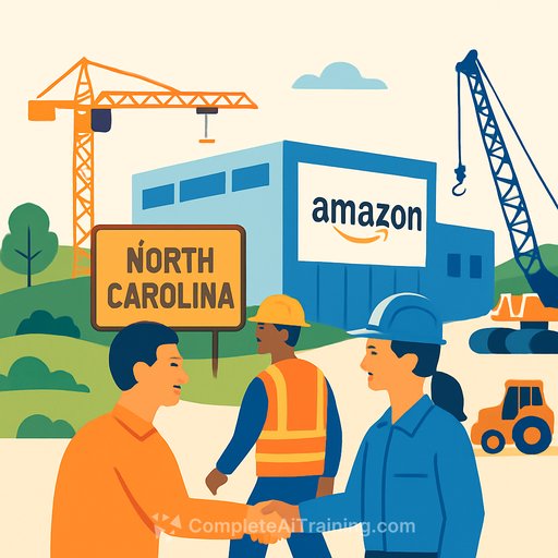 Amazon’s $10 Billion North Carolina Data Center to Bring Hundreds of Jobs and Transform Rural County