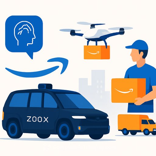 Amazon's Next Act: Zoox Robotaxis, Ultrafast Deliveries, and AI Teammates