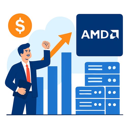 AMD beats sales forecasts as data center demand lifts quarterly revenue 38 percent