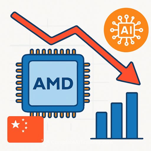 AMD Falls After an AI Beat Powered by China, With No Big Wins and Rising Costs Spooking Investors