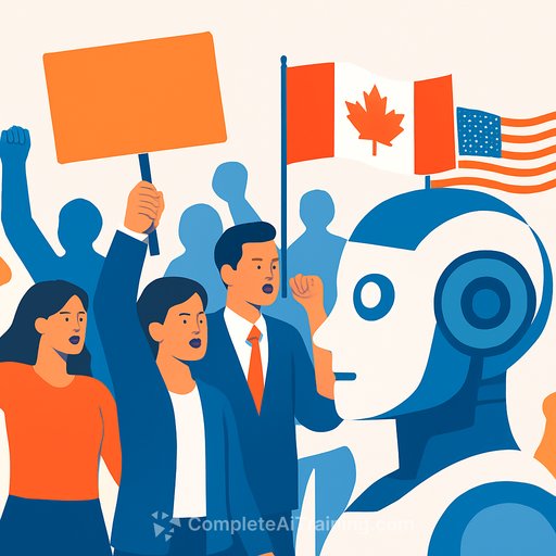 Americans and Canadians Rally Behind Government-Led AI Retraining to Protect Jobs
