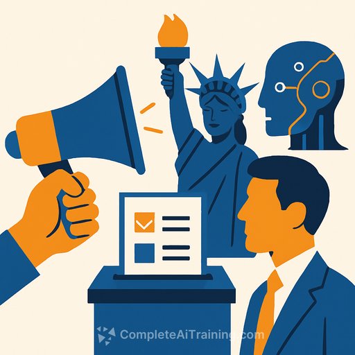 Americans Favor Free Speech Over AI Regulation in Political Messaging, Poll Finds