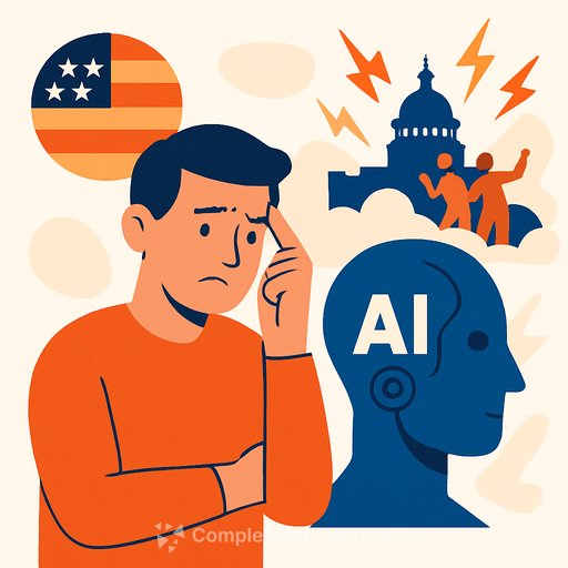 Americans More Worried About AI Fueling Political Chaos Than Losing Jobs, Poll Finds