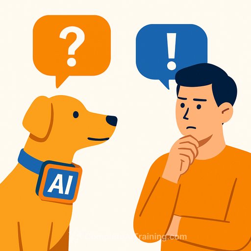 An AI dog collar ad highlights the debate over what constitutes AI slop