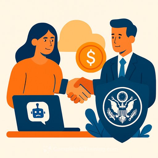 Anthropic and OpenAI Offer AI Chatbots to US Government Agencies for Just $1