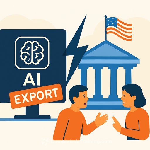 Anthropic and the U.S. government dispute export controls on AI models