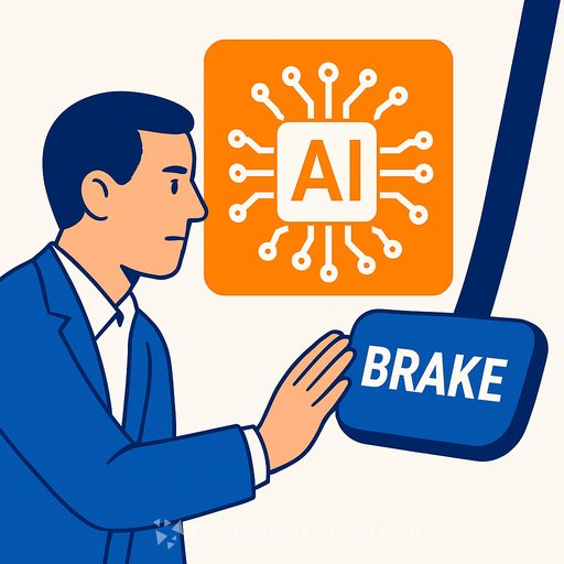 Anthropic co-founder calls for AI brake pedal as systems near self-development