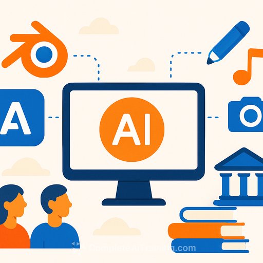 Anthropic connects Claude to Adobe, Blender, and six other creative tools and partners with three art schools for classroom testing