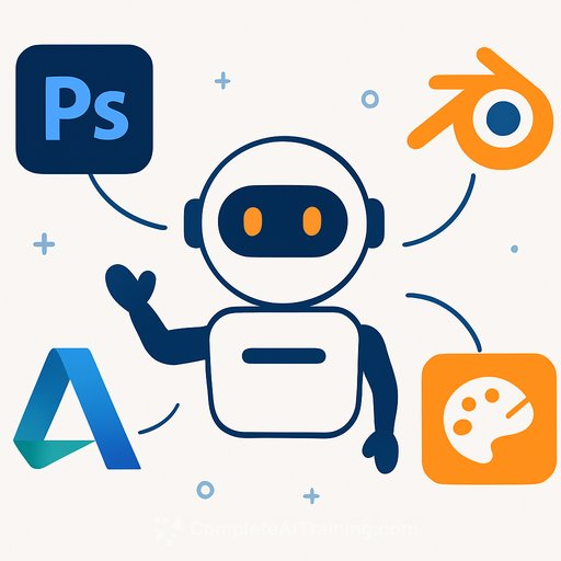 Anthropic launches Claude connectors for Adobe, Blender, Autodesk and other creative tools