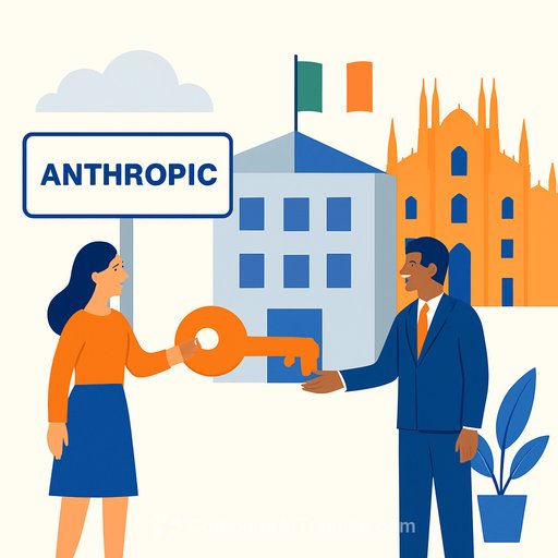 Anthropic opens Milan office to support Italian enterprise and AI ethics debate