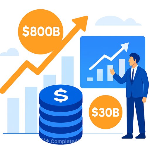 Anthropic reaches $800 billion valuation as enterprise AI adoption drives revenue to $30 billion run-rate