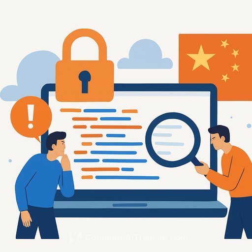 Anthropic's Claude Code leak draws intense scrutiny from Chinese developers shut out of the platform