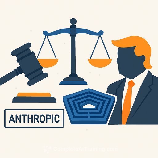 Anthropic sues Trump administration over autonomous weapons contract dispute