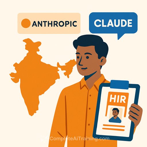 Anthropic to launch in India, hiring country lead as Claude demand surges