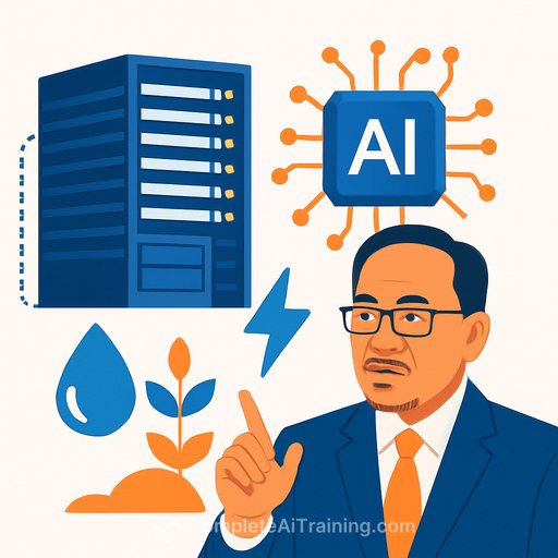Anwar: Non-AI Data Centres On Hold, AI Favoured as Energy and Water Remain Sufficient