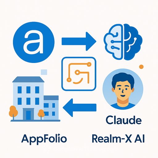 AppFolio connects Realm-X AI platform with Anthropic's Claude for property management task execution