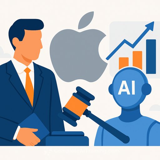 Apple (AAPL) Legal Overhaul and AI Succession: Can Newstead Safeguard Services and Sustain Growth?